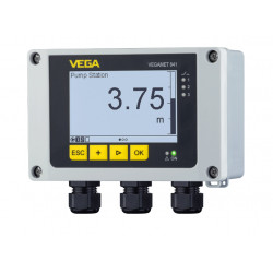 VEGAMET 841
Controler robust și instrument de afișare pentru senzori de nivel
Pentru un senzor 4 ... 20 mA