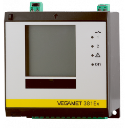VEGAMET 381
Controler SIL și instrument de afișare pentru senzori de nivel
Funcții de control simple pentru aplicații SIL